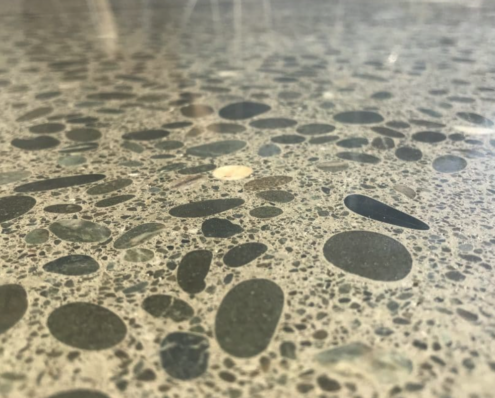 Heavy Agg Polished Concrete Floor Heavy Agg Polished Concrete Floor