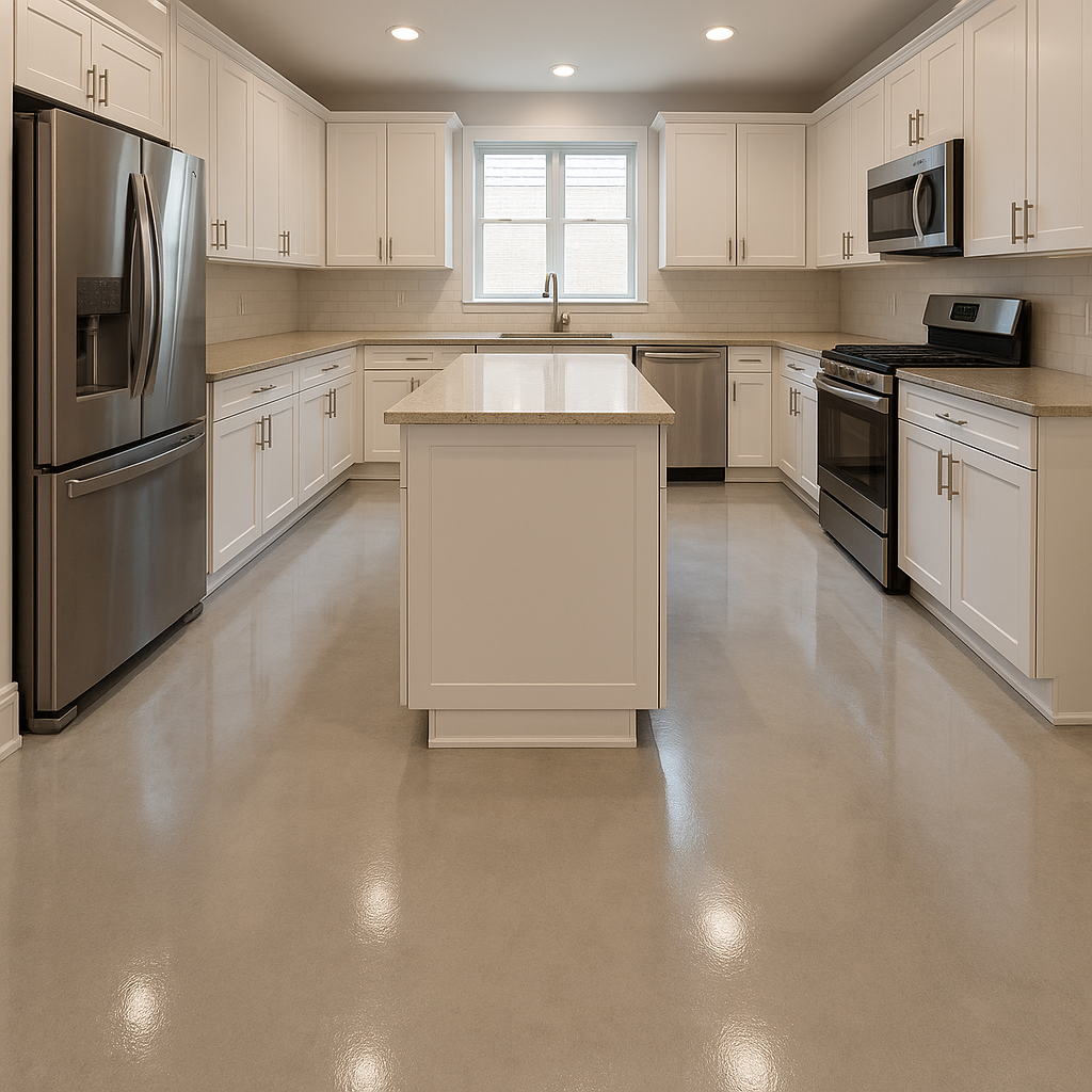 Epoxy in Kitchen, little rock arkensas Epoxy in Kitchen, little rock arkensas
