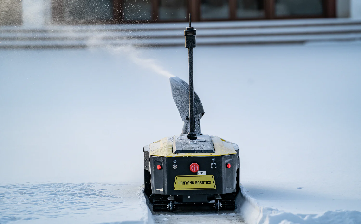 Smart snow blower