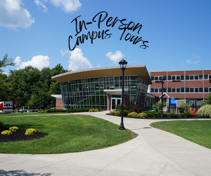 In-person college tour In-person college tour