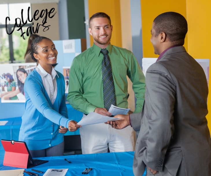 college admissions fair