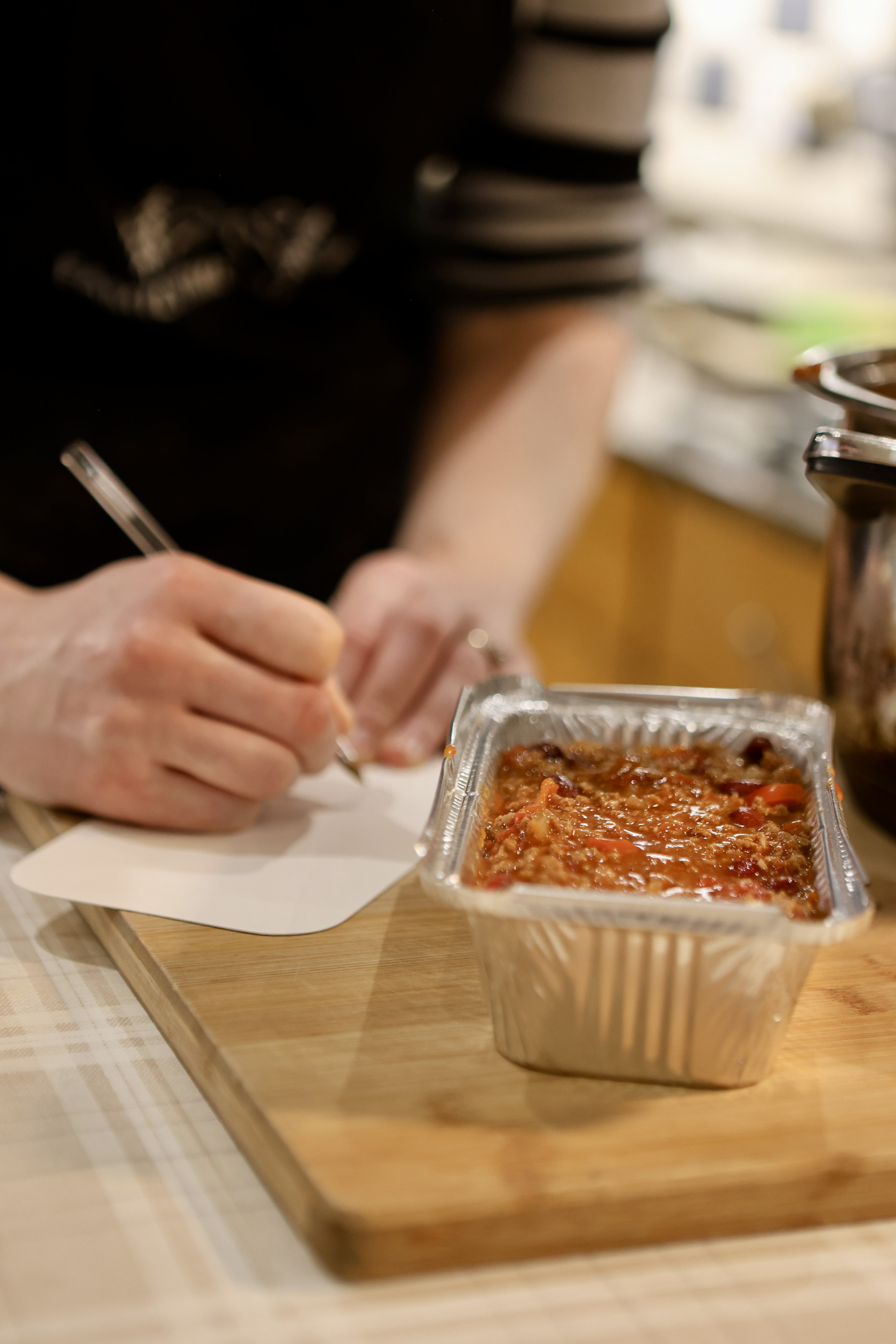 Batch cooking freezer meals stored at home to make evenings easier for busy mums