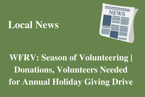 Donations, volunteers needed for annual holiday giving drive