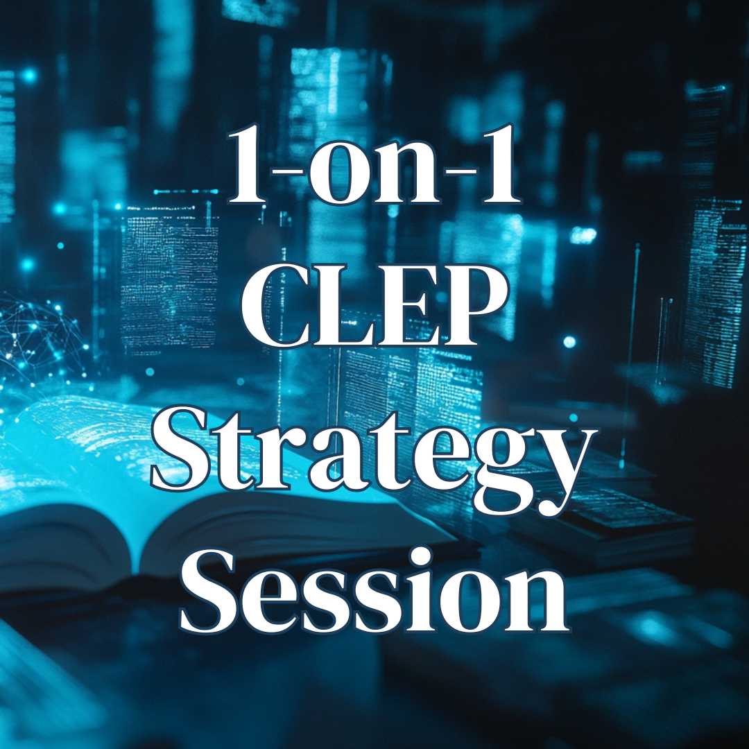 1-on-1 CLEP Strategy Session