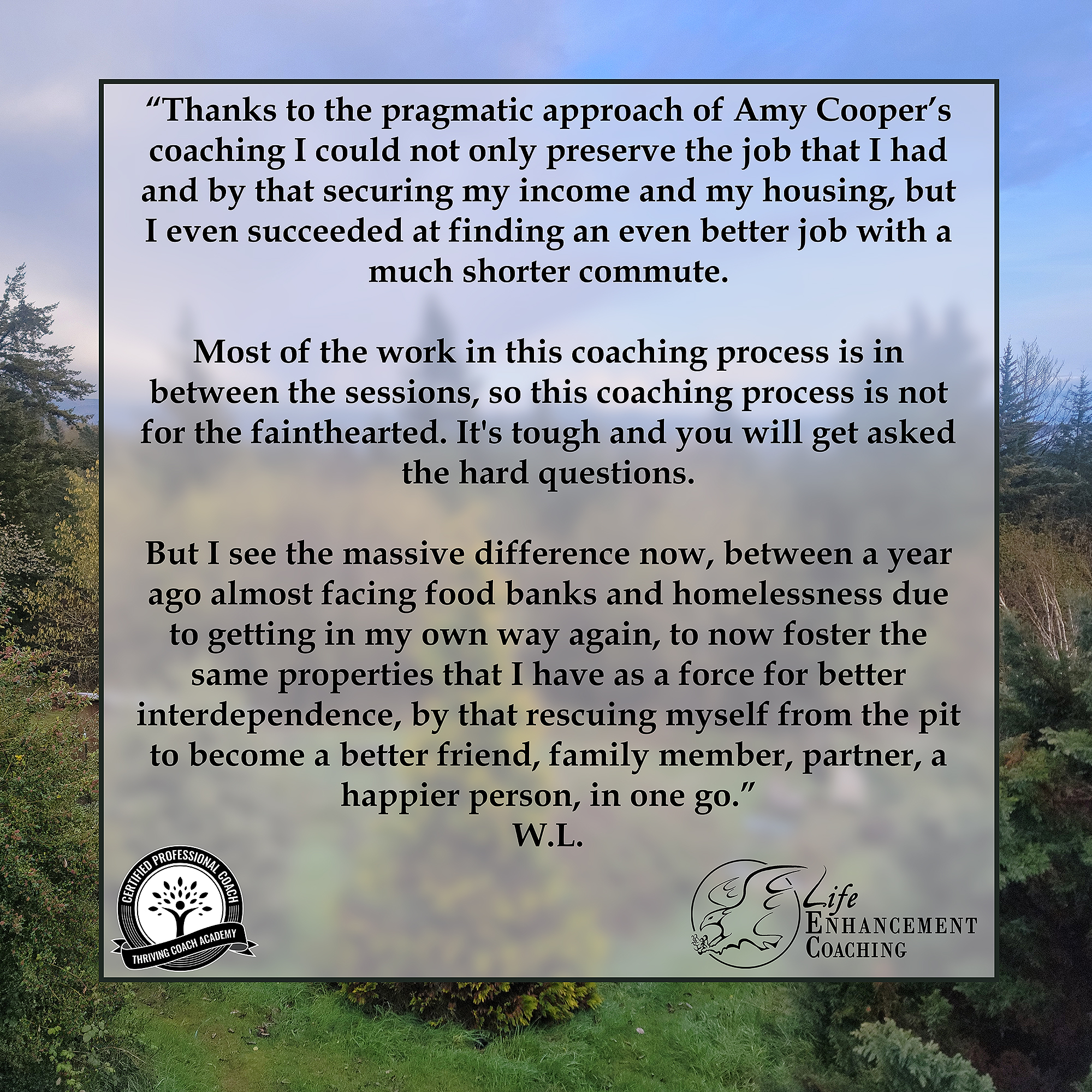 A Testimonial