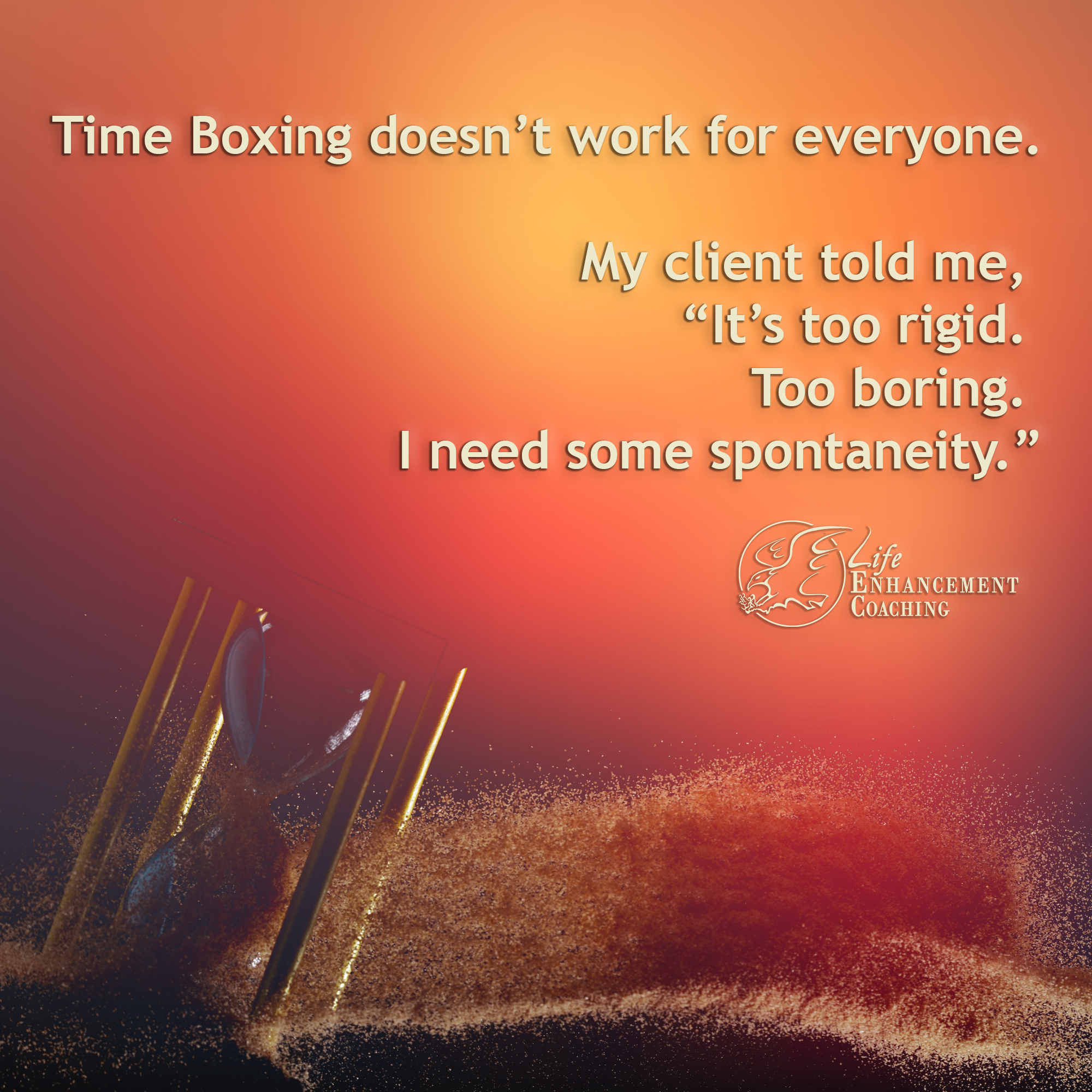 Time Boxing is Too Boring