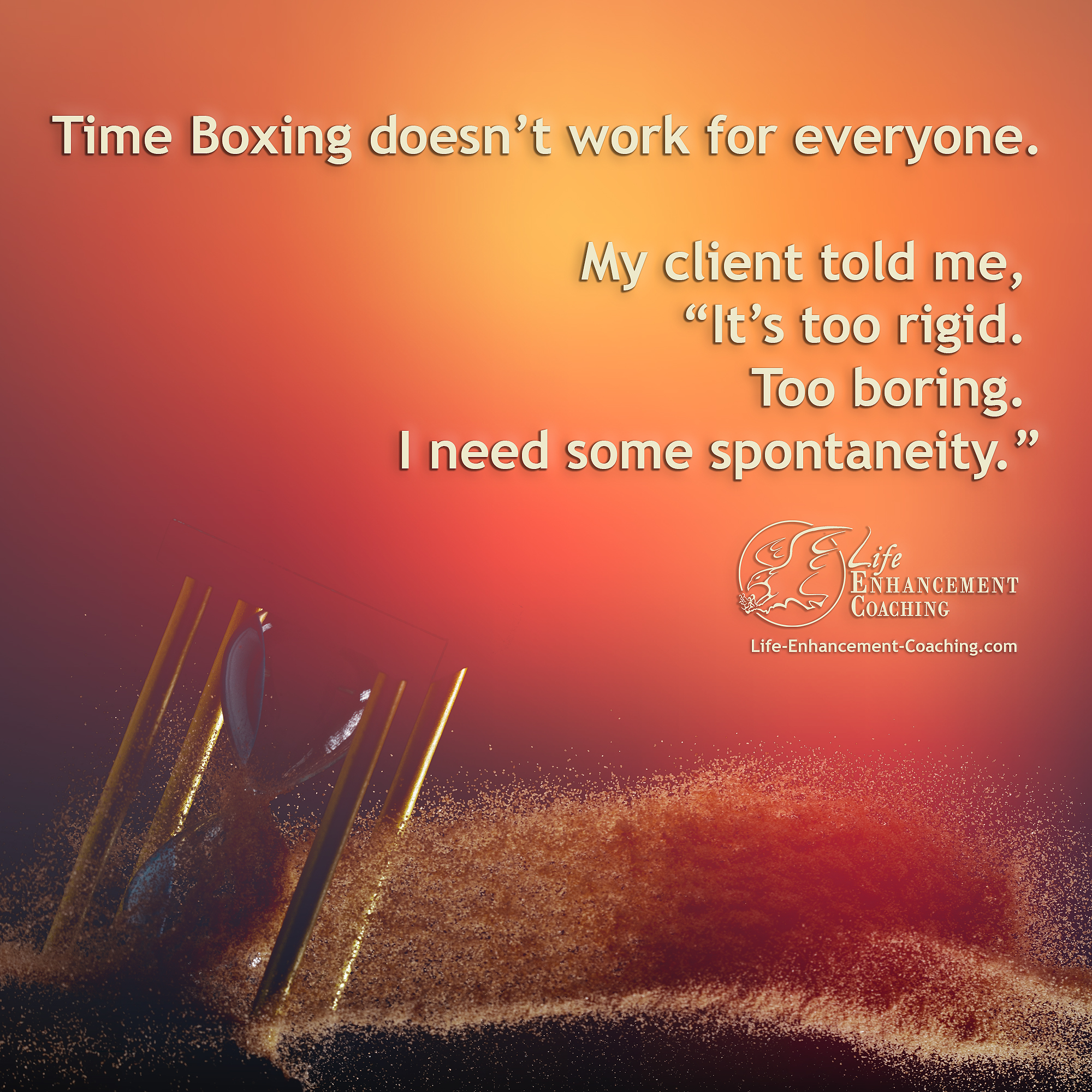 Time Boxing is Too Rigid