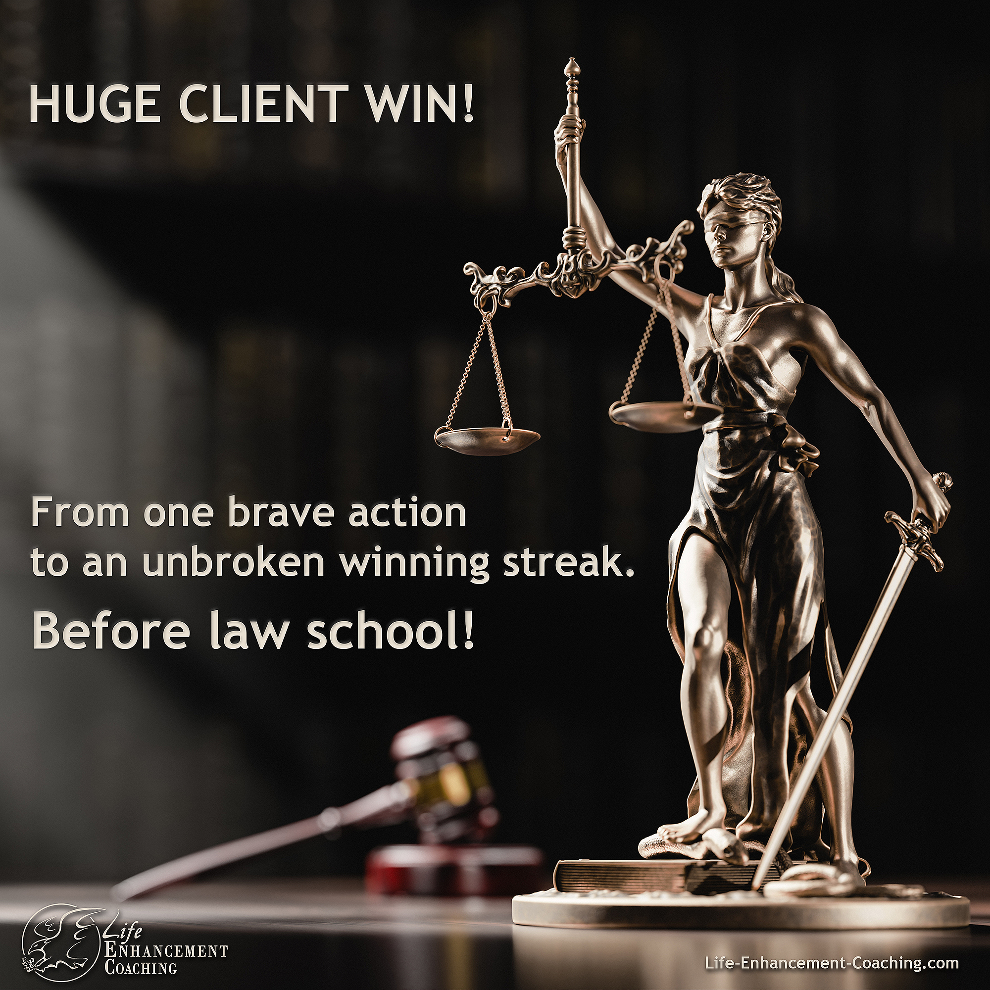 Client Win! Undefeated Before Law School