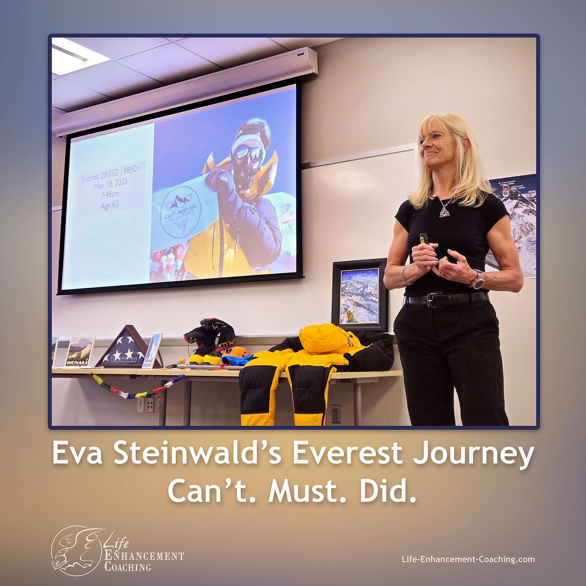 Eva's Everest Journey