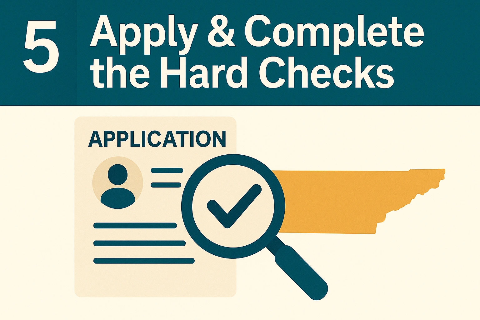Apply & Complete the Hard Checks Apply & Complete the Hard Checks