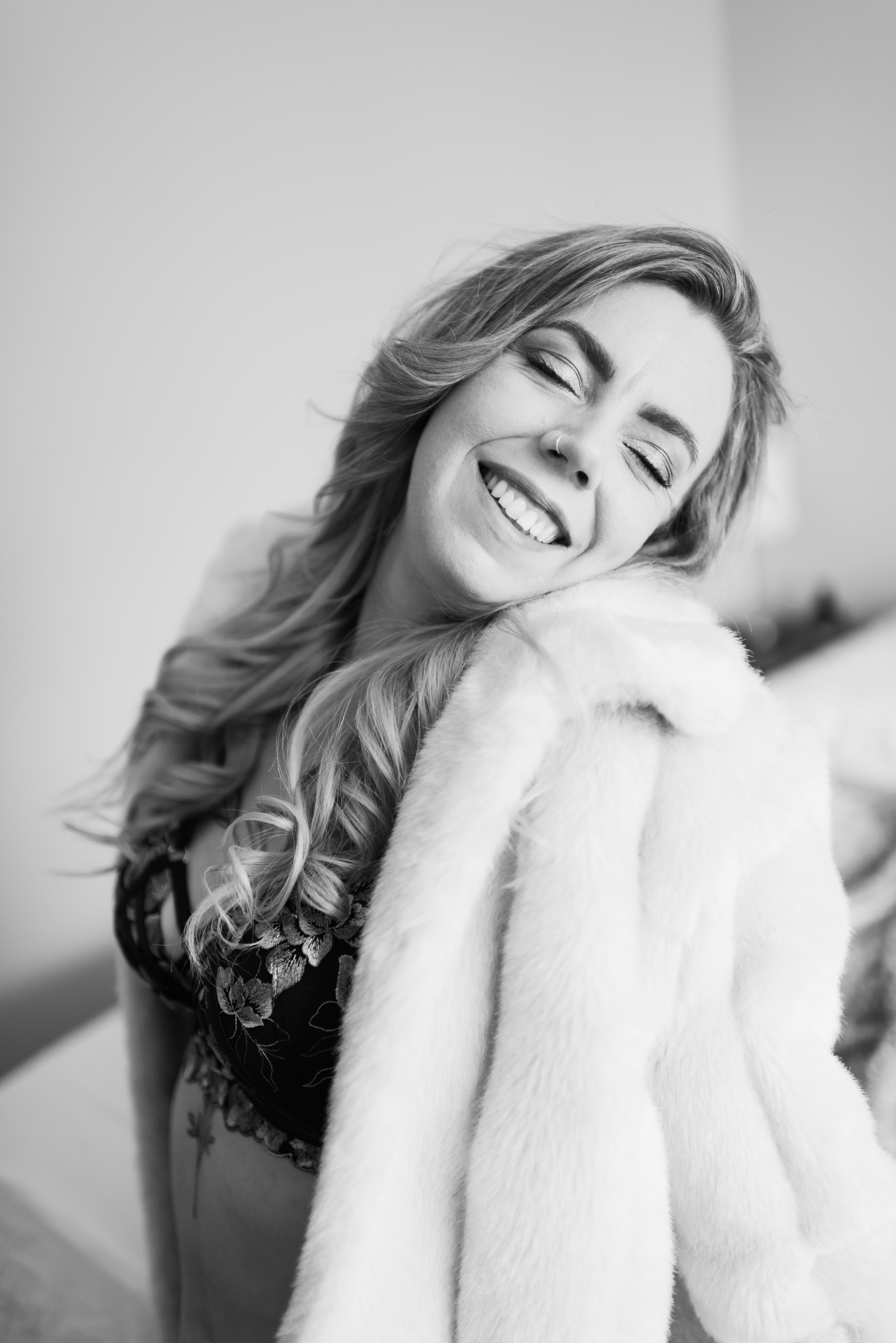 person smiling at the camera