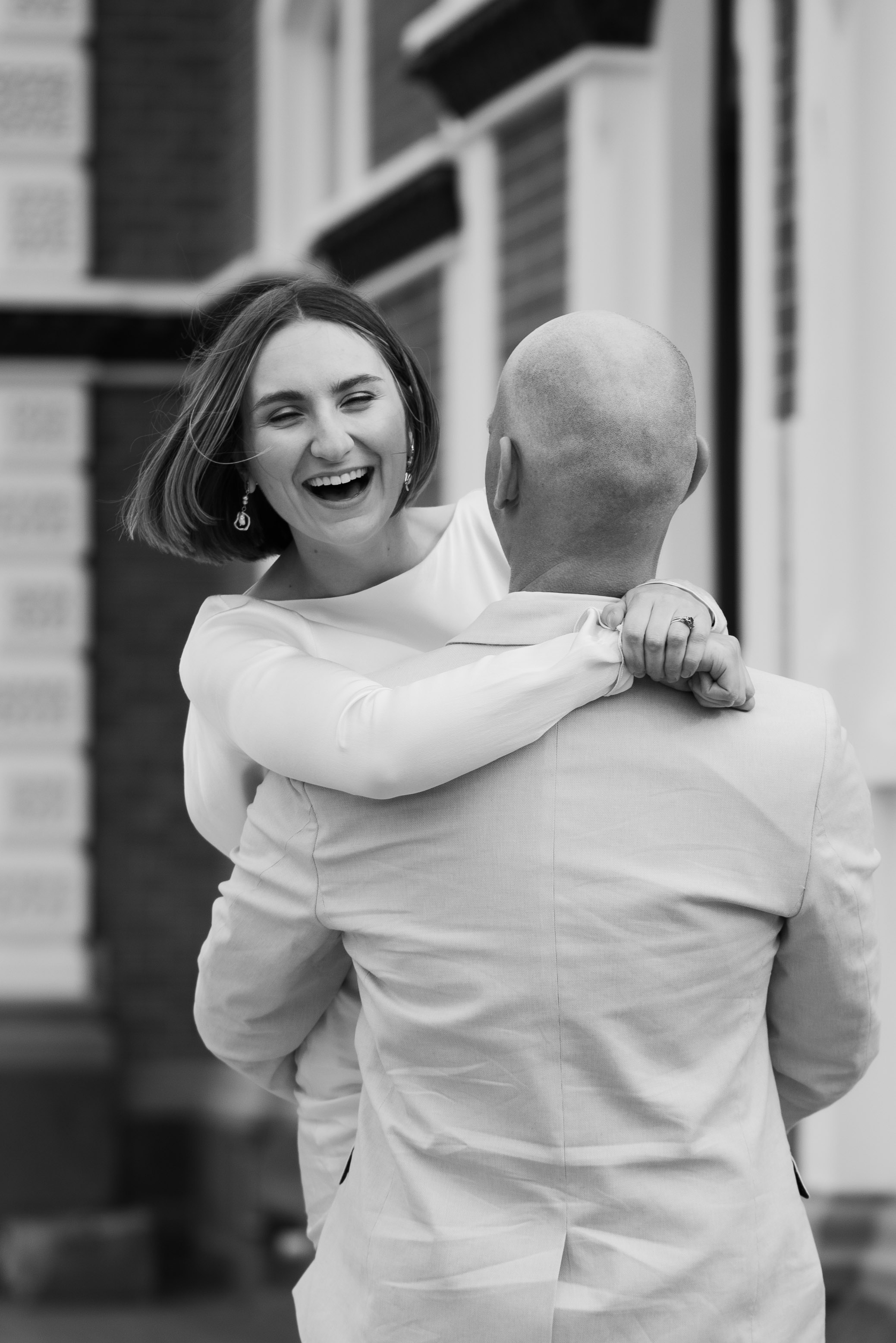 couple dancing in cathedral square