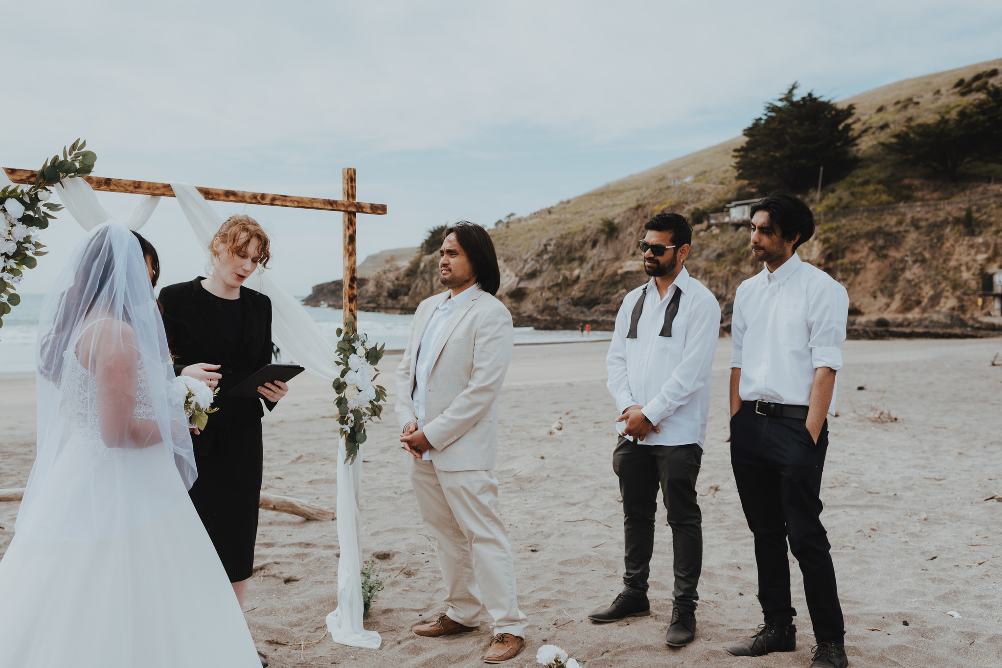 ceremony on the beach