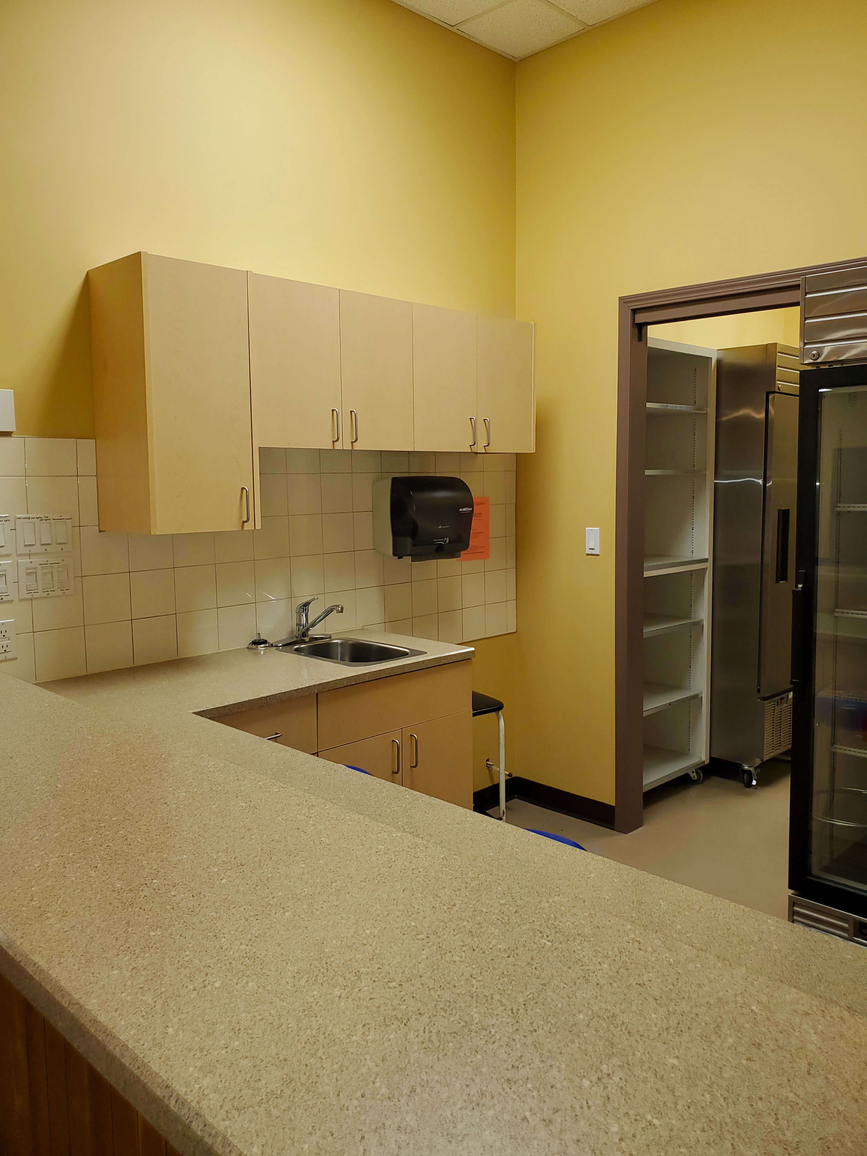 Sink & Cupboard Inside Bar
