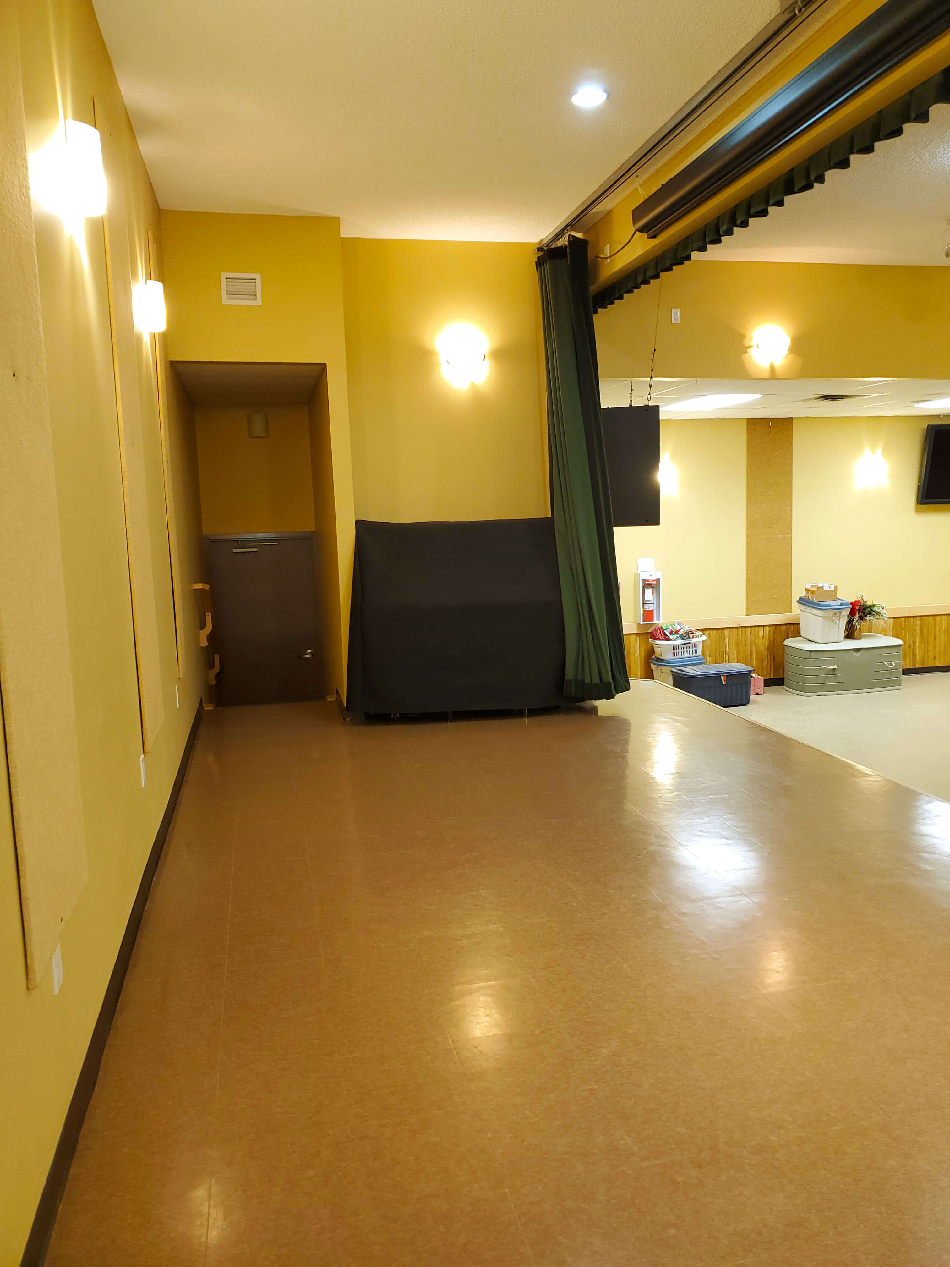 Door To Back Stage Area