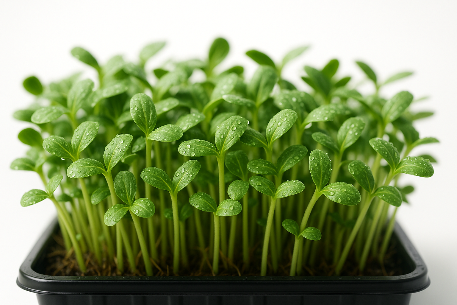 Sonnenblumen-Microgreens aus dem Rhein-Sieg-Kreis