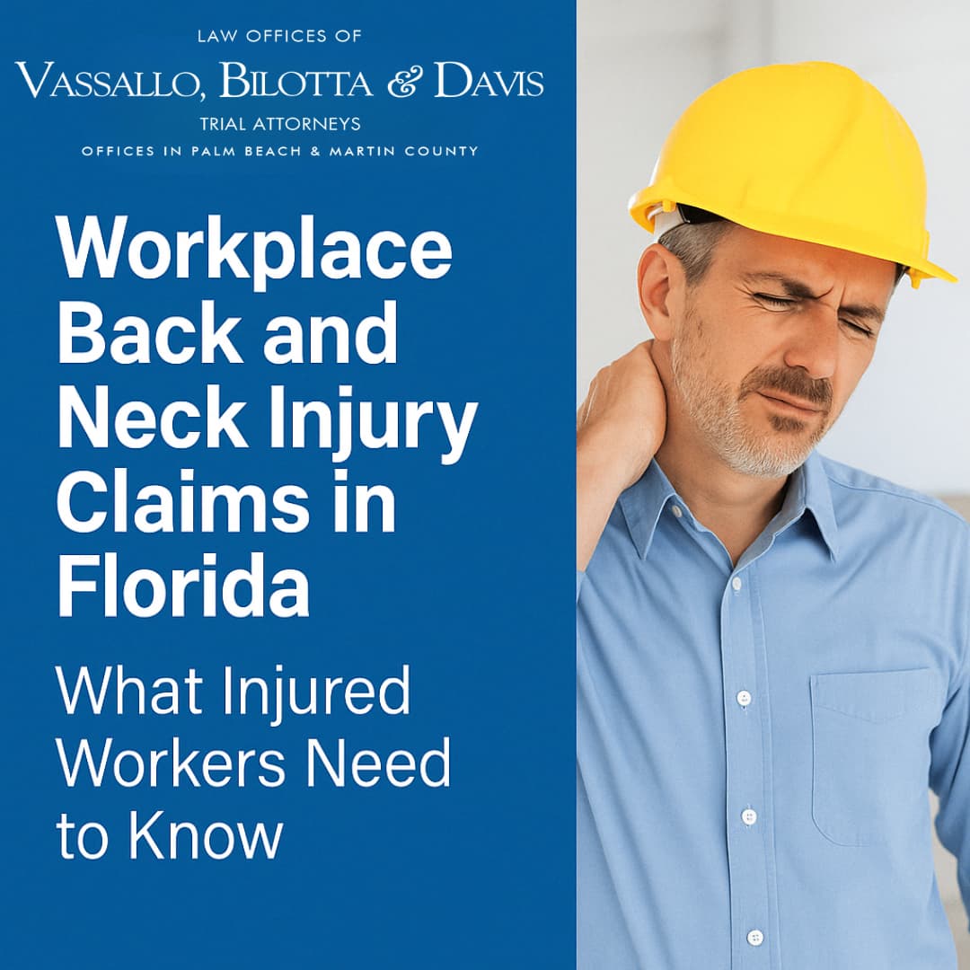 Workplace Neck and Back Injuries