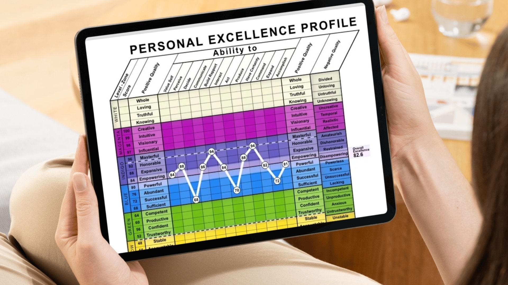 Meet Reg_The Personal Excellence Profile in real time.