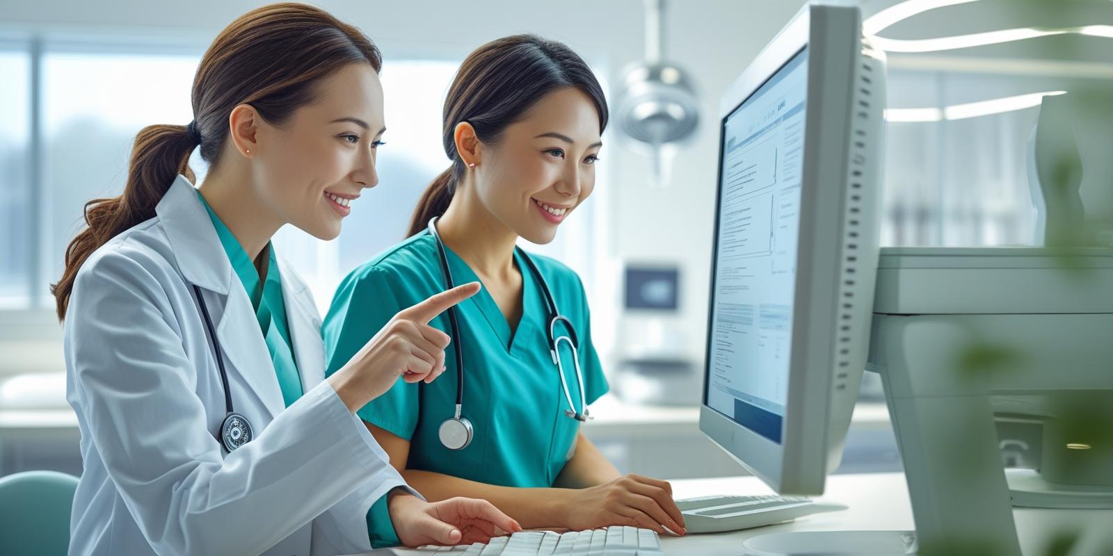 doctor with nurse doctor with nurse