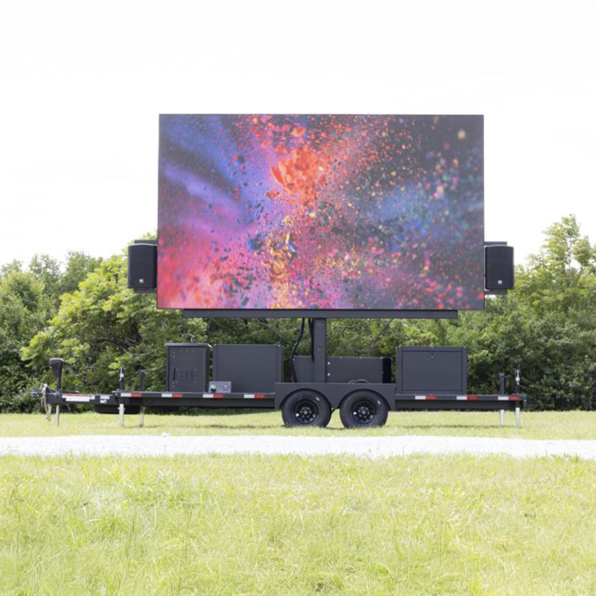 LED screen rental for a wedding reception