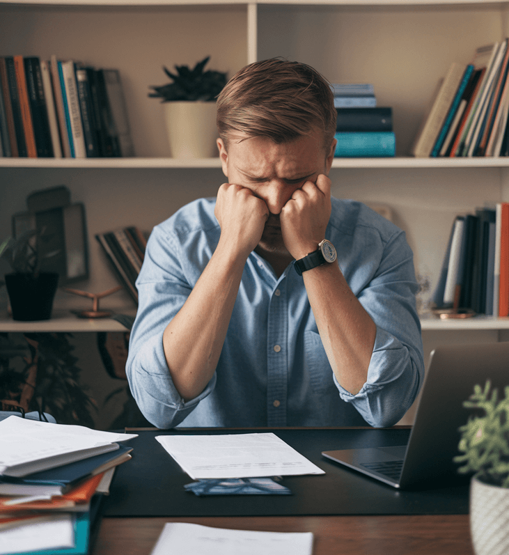 man feeling impostor syndrome man feeling impostor syndrome