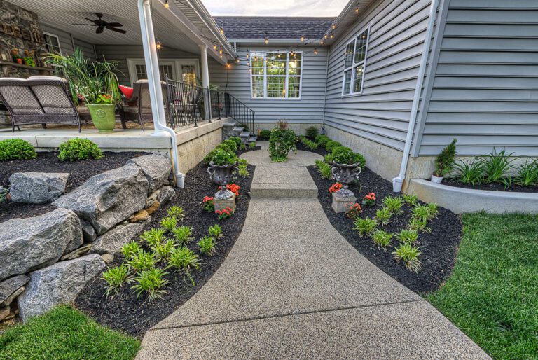 How to Make a Concrete Walkway in Apex, NC Look Better