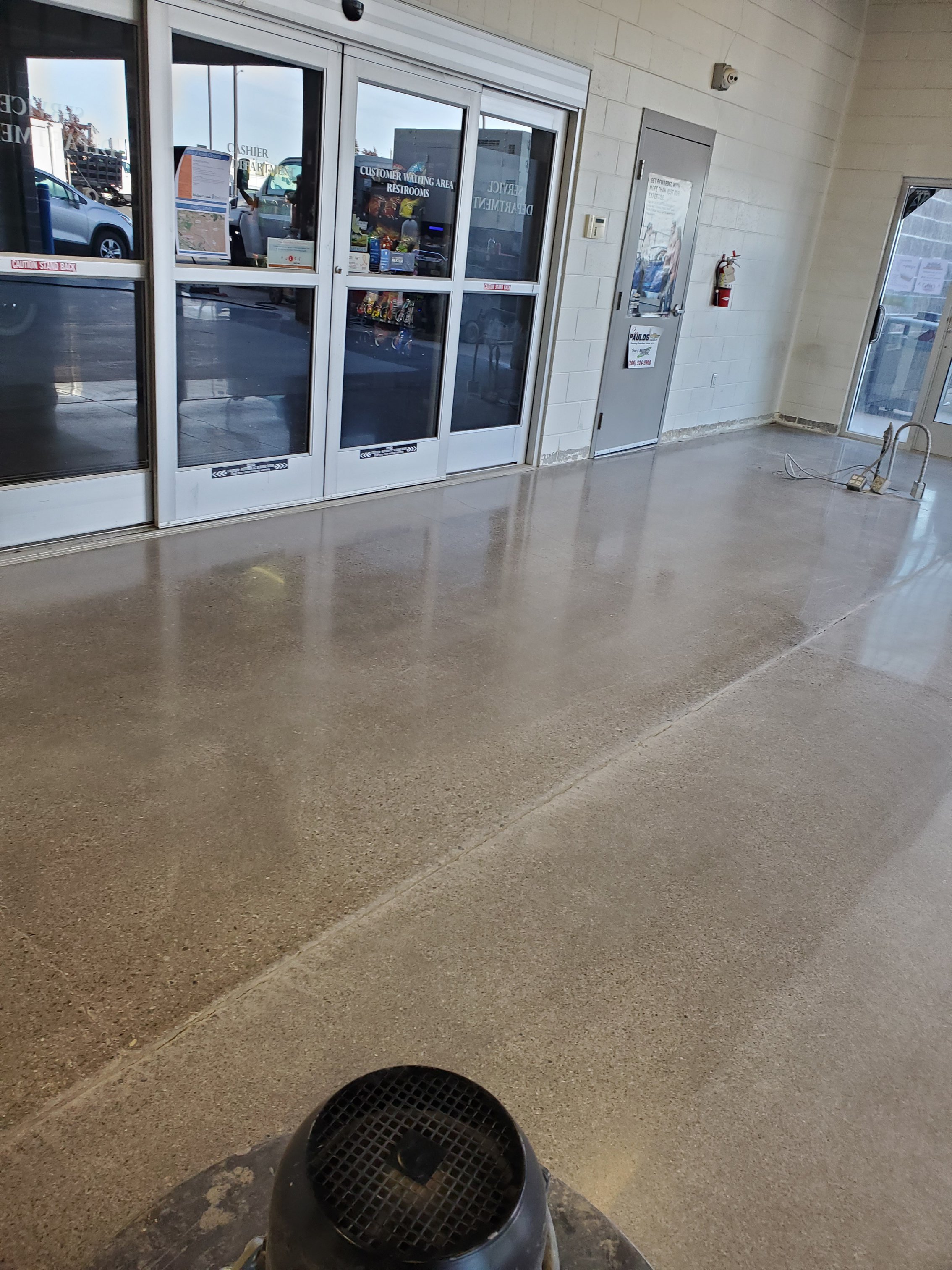 Exterior Polished Concrete Exterior Polished Concrete