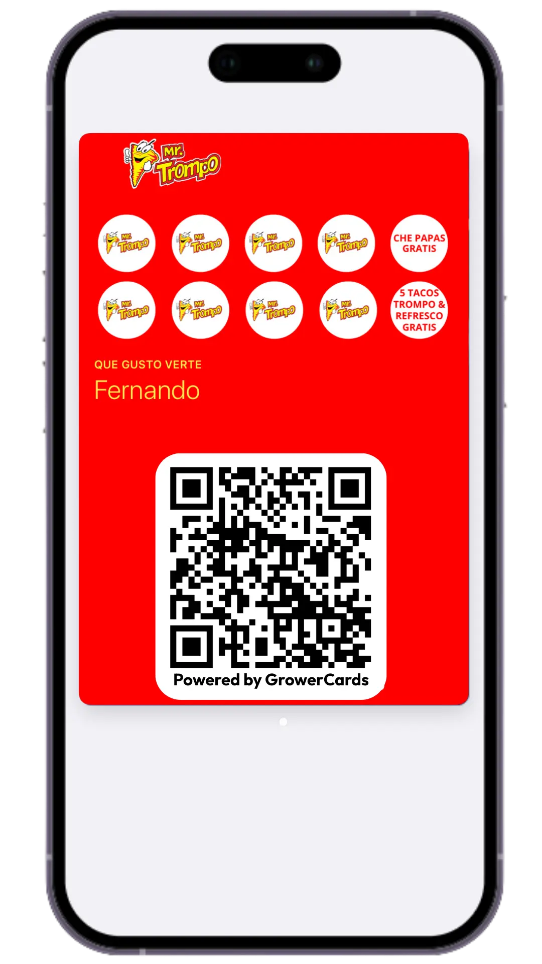 Mr. Trompo Retención