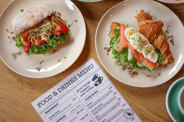 restaurant menu with dishes restaurant menu with dishes