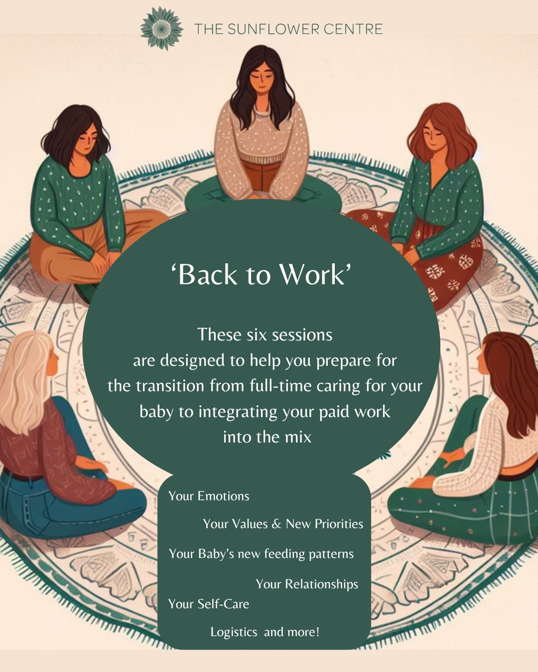 Returning to (paid) Work with a Young Child (in-person sessions)