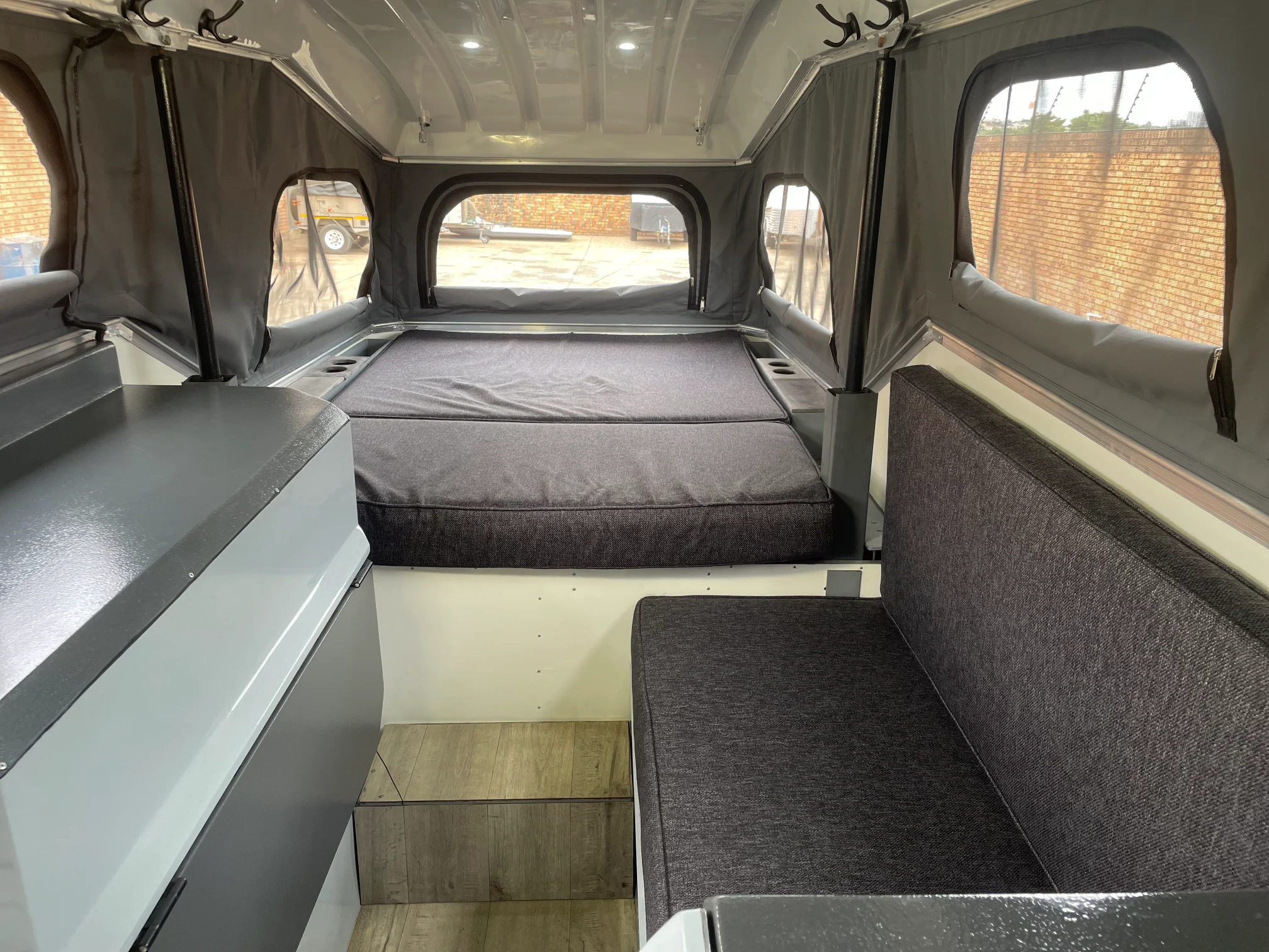 Cruiservan interior bathroom overview