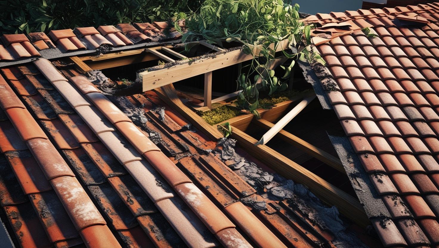 roof damage