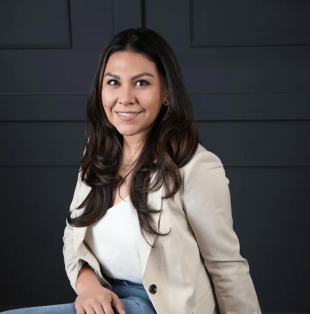 Regina was born and raised in Mexico City, and since 2004 she has called Las Vegas home. Regina opened the first Tacotarian a vegan restaurant that embraces Mexican culture, in 2018. Today, Tacotarian has five locations and continues to grow.
Regina is a strong advocate for surrounding yourself with people who lift you up: friends, family, mentors, and especially other women in
business. Entrepreneurship can be isolating, and she believes no one should have to do it alone.