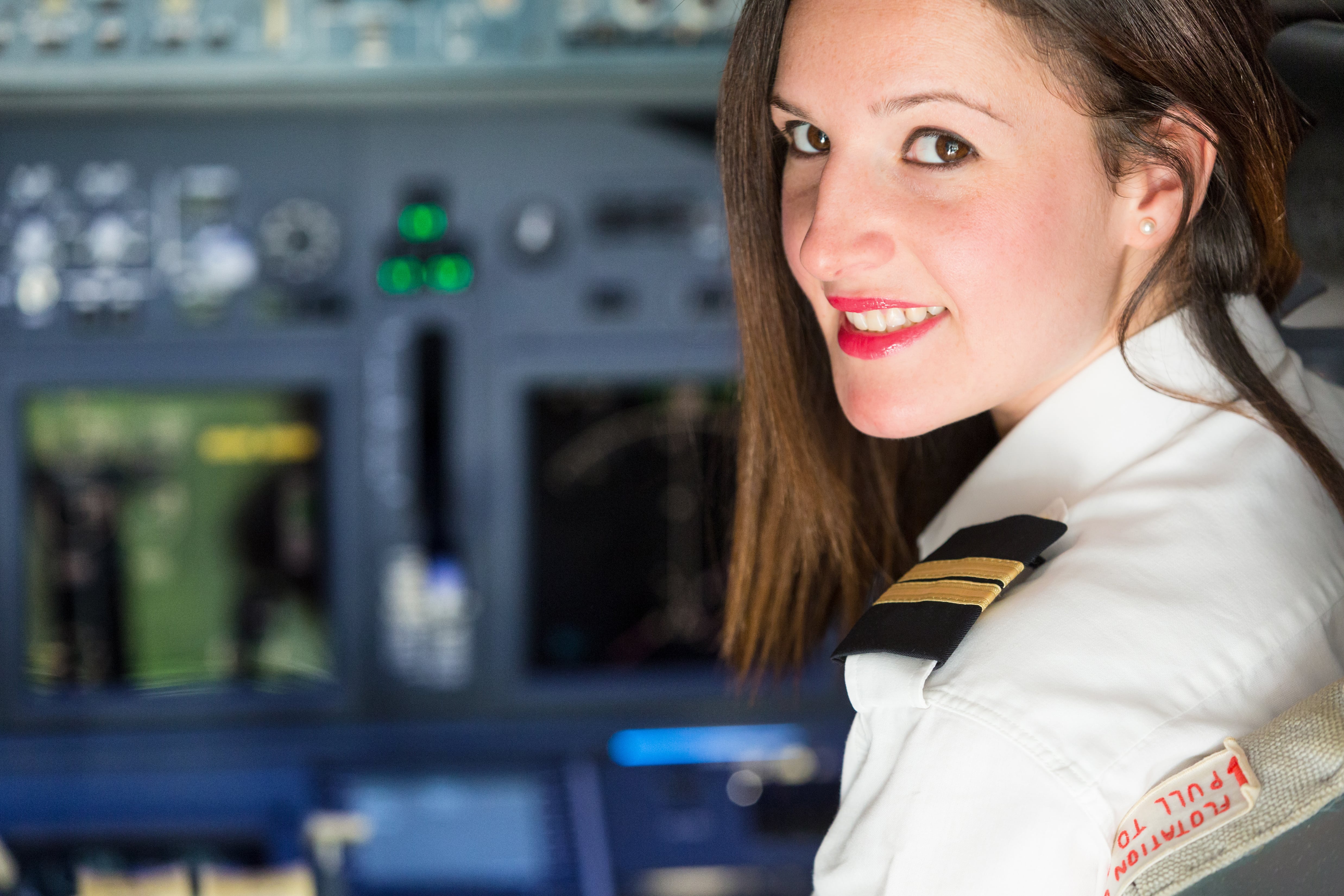 Pilot on the Flight Deck