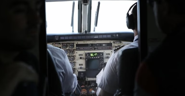 Airliner Cockpit