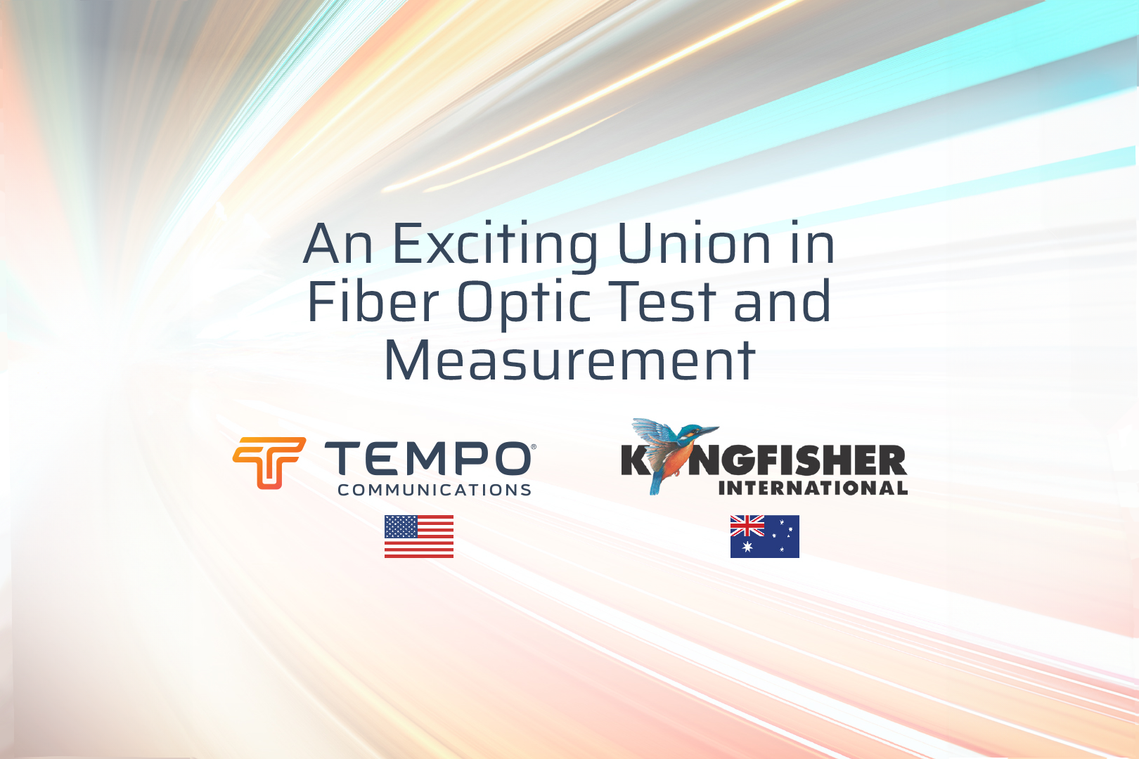 Tempo Acquires Kingfisher International to create an exciting union in fiber optic test and measurement