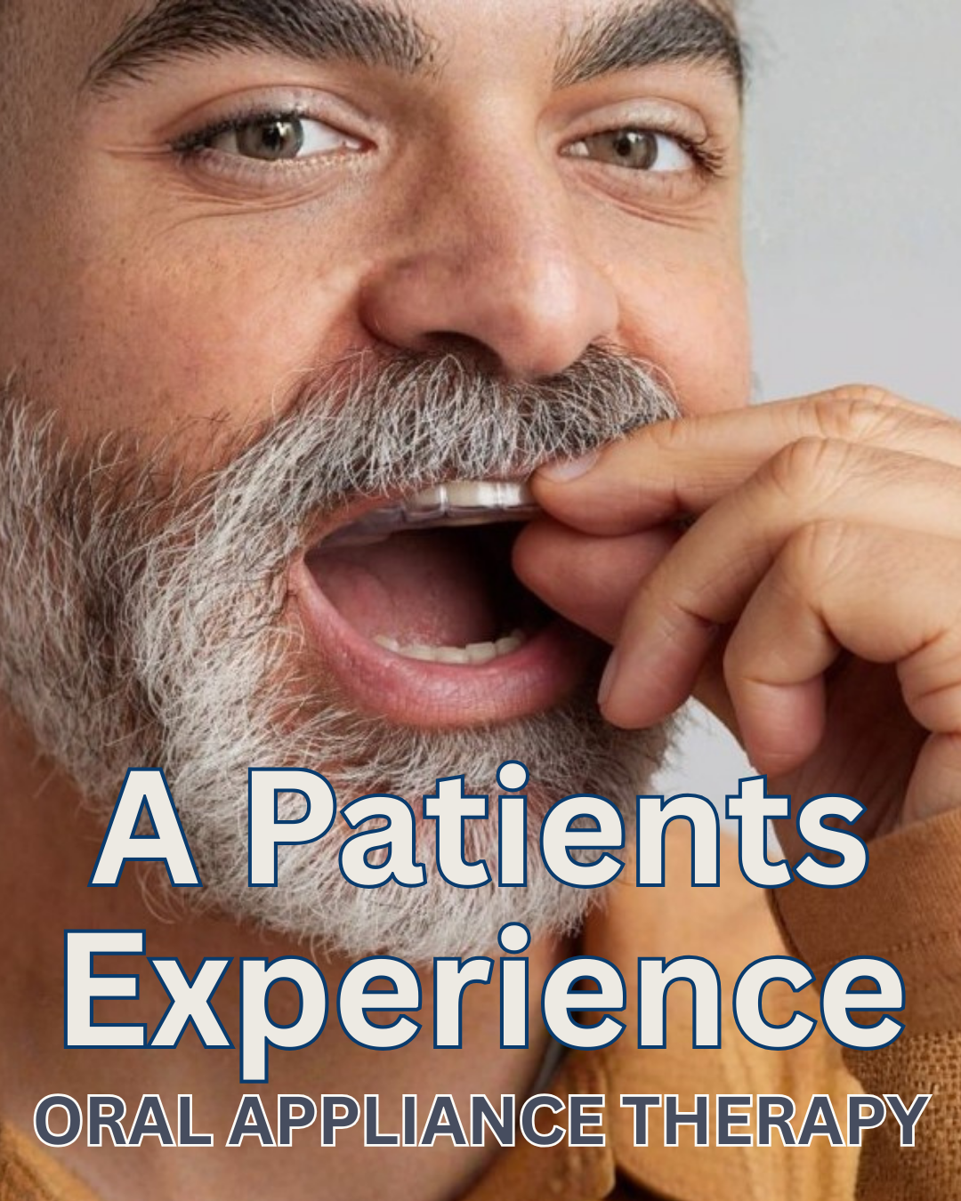 Oral appiance for sleep apnea