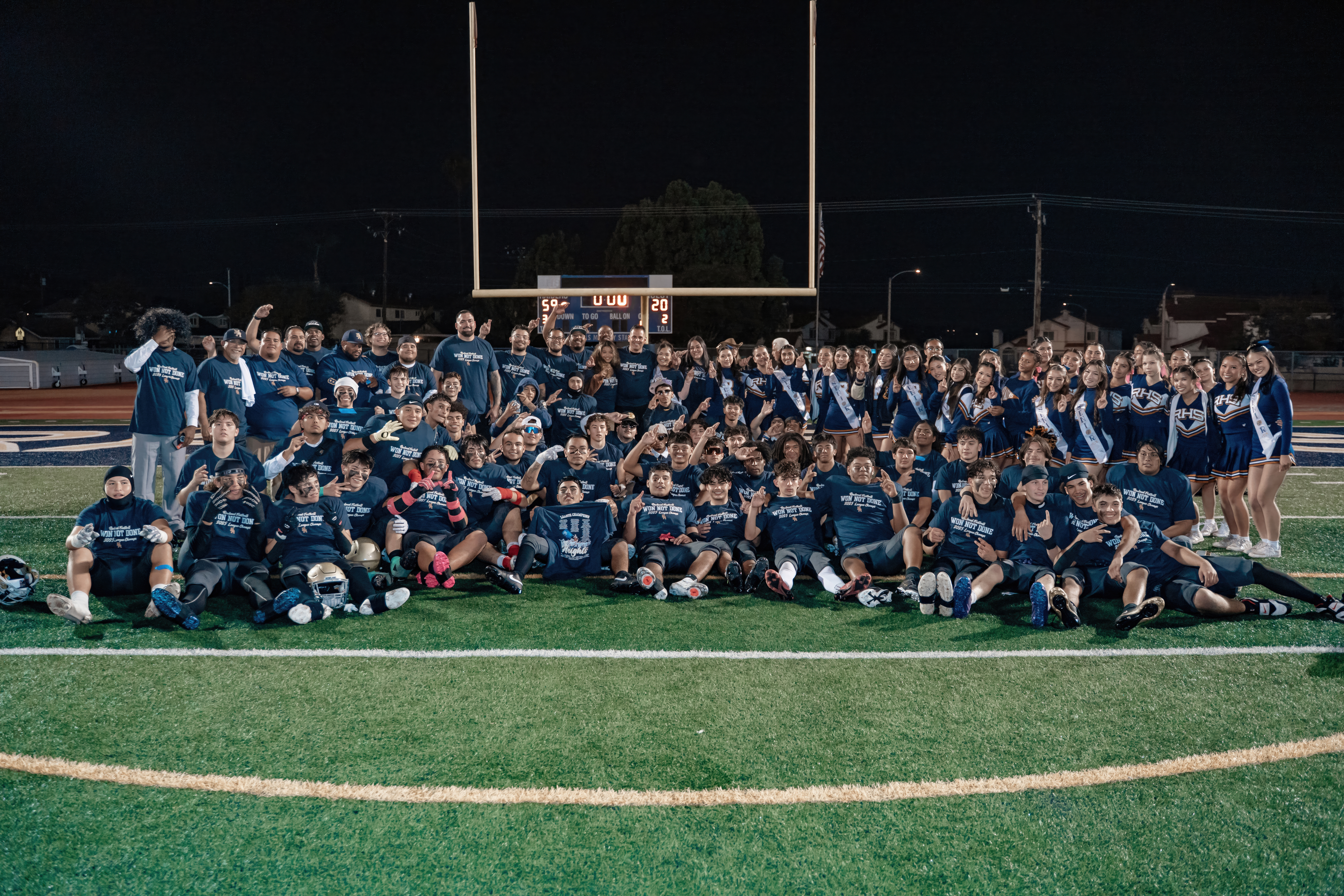 Rowland Raiders Celebrates an Undefeated Season and League Title Rowland Raiders Celebrates an Undefeated Season and League Title