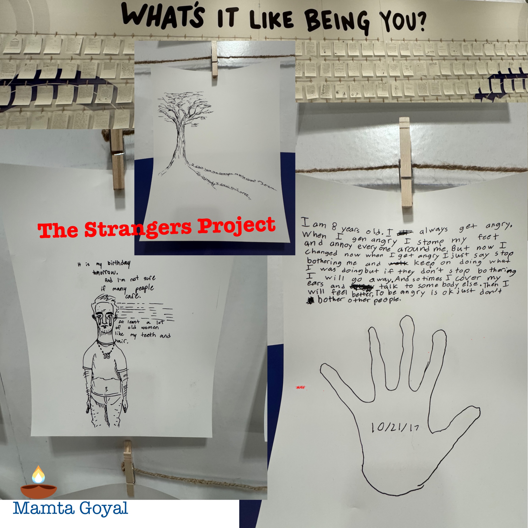 Notes from The Strangers Project: anonymous, emotional, and deeply human Notes from The Strangers Project: anonymous, emotional, and deeply human
