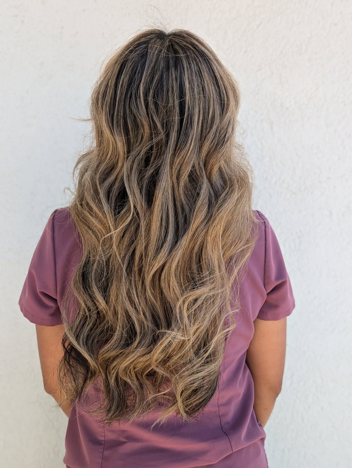 Vivid Red Color Melt Transformation