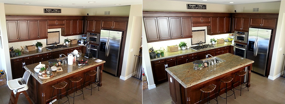 Luxury home kitchen transformation after holistic cleaning by A3D Services in Scottsdale. Luxury home kitchen transformation after holistic cleaning by A3D Services in Scottsdale.