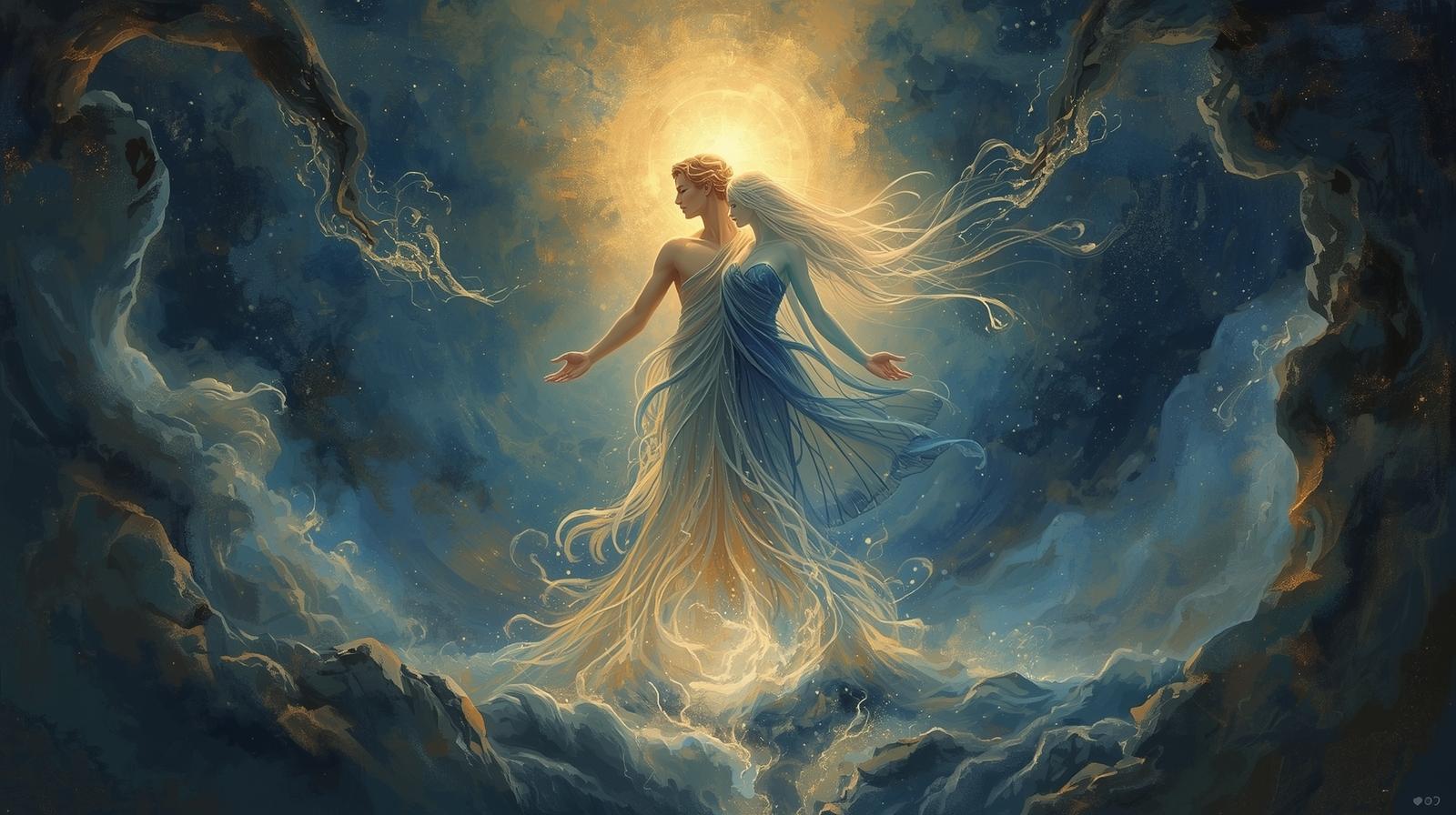 The divine masculine and feminine The divine masculine and feminine