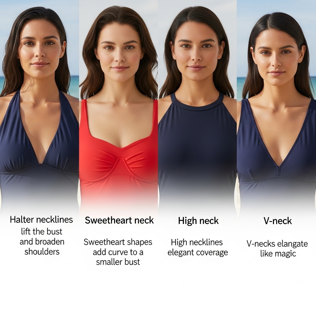 swimsuit necklines
