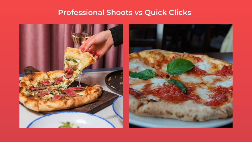 Comparison between Professional Shot & Quick Click