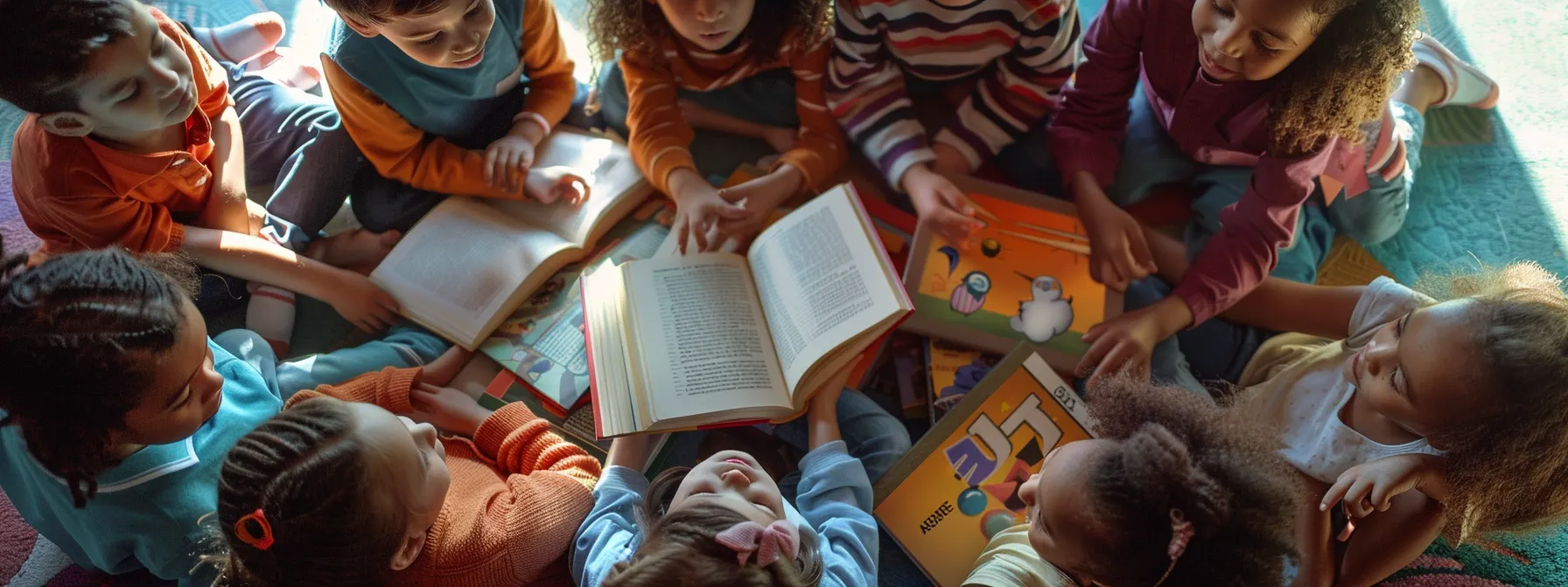 kids reading a book kids reading a book