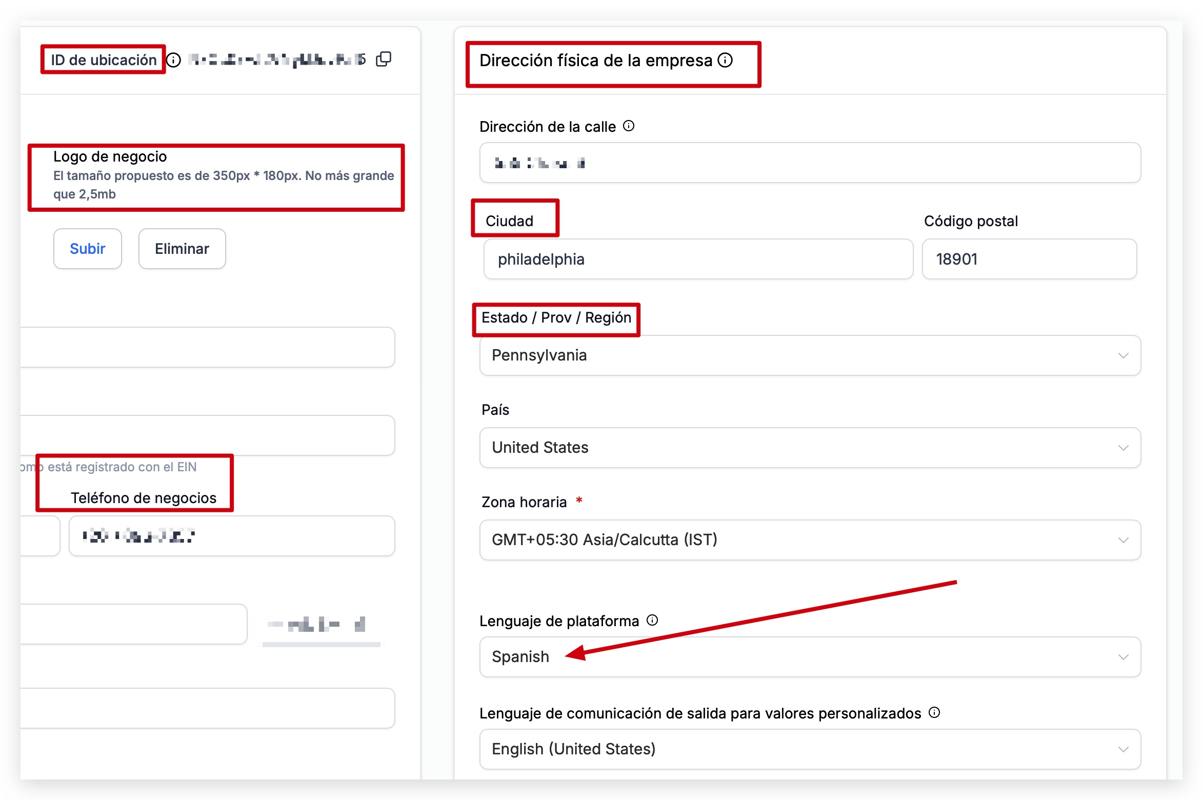 Language platform
