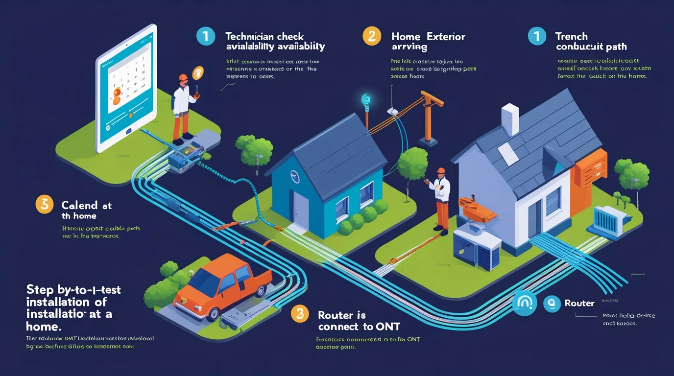 Key Steps in the Fiber Optic Installation Process Key Steps in the Fiber Optic Installation Process
