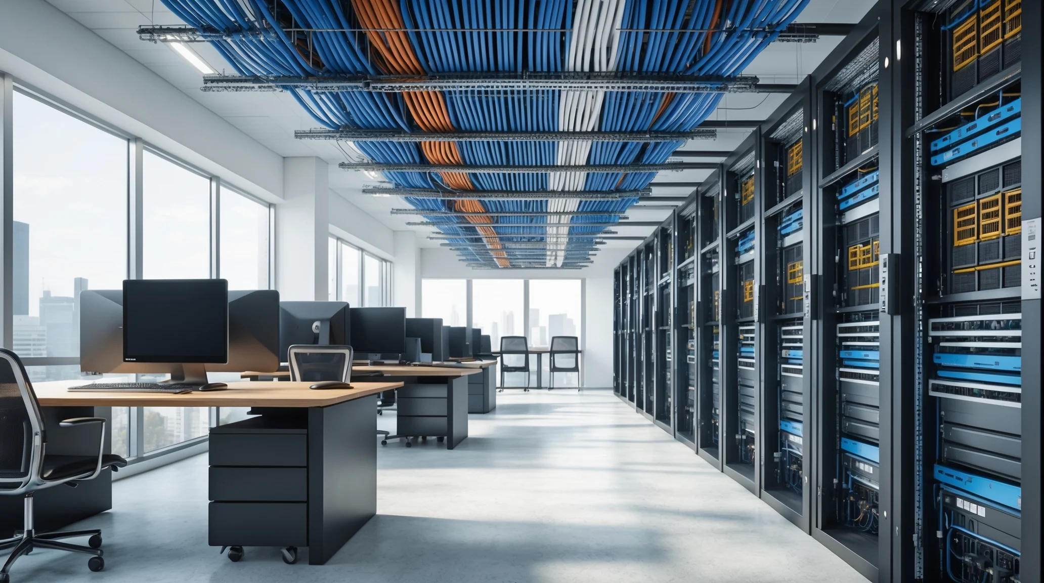 Horizontal Cabling Structure in Office Networks Horizontal Cabling Structure in Office Networks