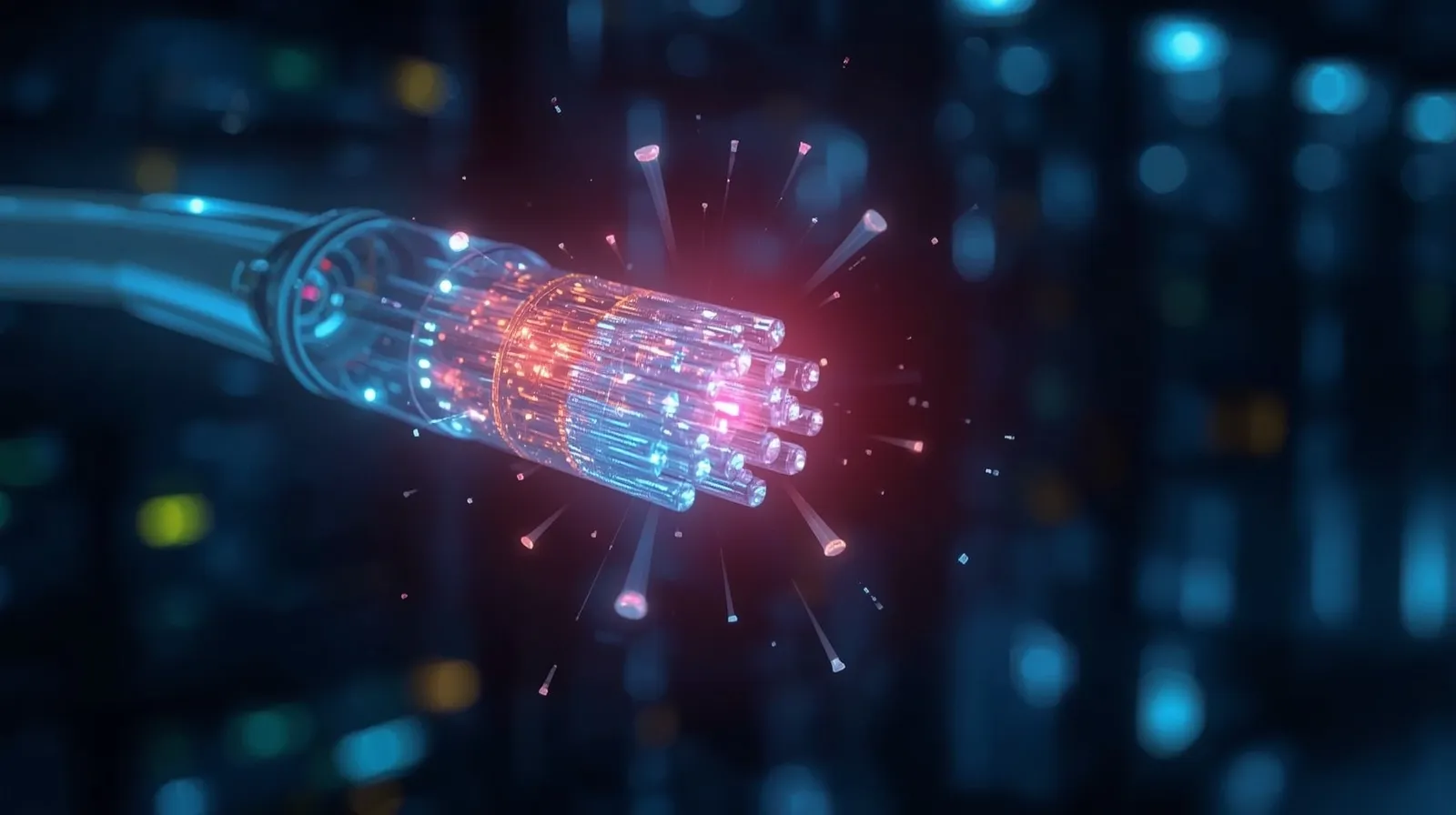 Data Fiber Optic Lines 