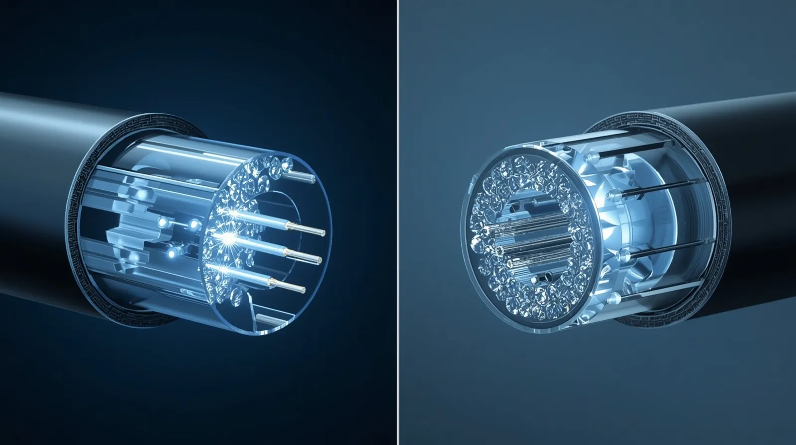 Behind Fiber Cable Types